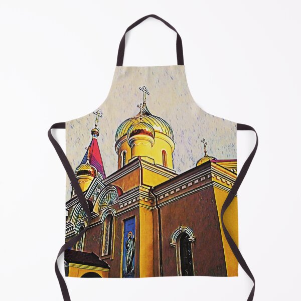 Item preview, Orthodox church with shining domes designed and sold by helenkaiy.