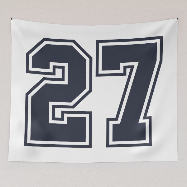 Item preview, 27 Sports Number Twenty-Seven designed and sold by HelloFromAja.
