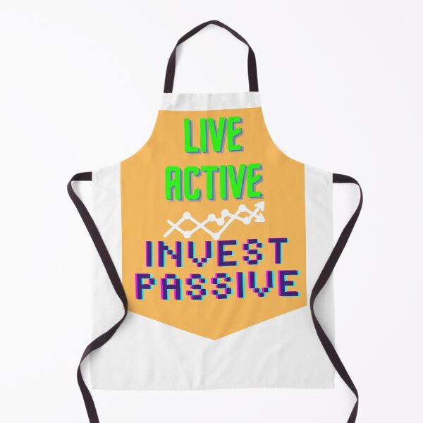 Item preview, Live Active Invest Passive designed and sold by FourNuns.