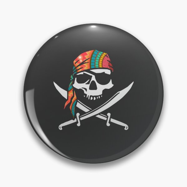 Artikelvorschau, Colourful Skull and Crossbones entworfen und verkauft von WildGeometric.