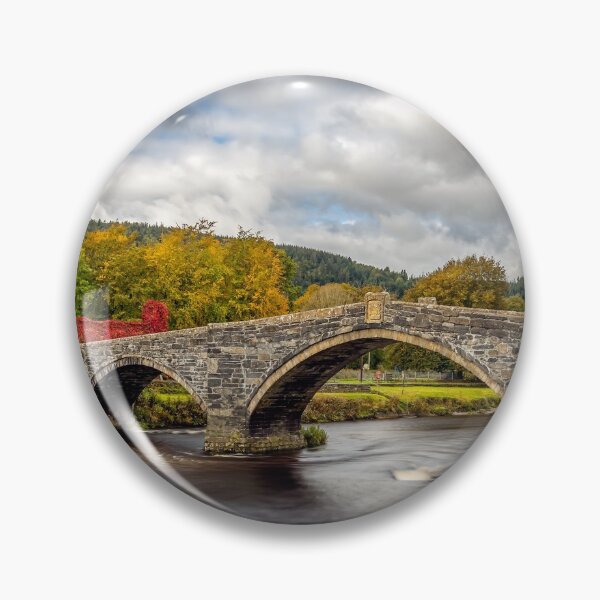 Item preview, Llanrwst Stone Bridge Autumn designed and sold by AJEvans.