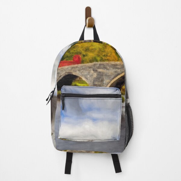 Item preview, Llanrwst Stone Bridge Autumn designed and sold by AJEvans.