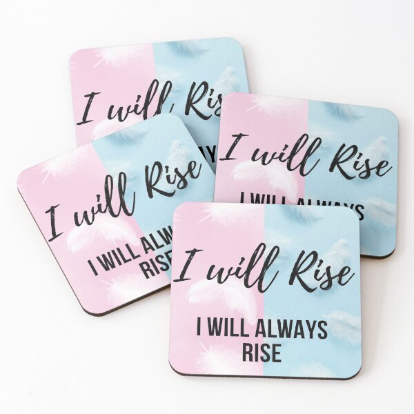 Item preview,  feather print with quote designed and sold by Talwaran.