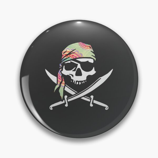 Artikelvorschau, Colourful Skull and Crossbones entworfen und verkauft von WildGeometric.