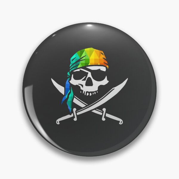 Artikelvorschau, Colourful Skull and Crossbones entworfen und verkauft von WildGeometric.