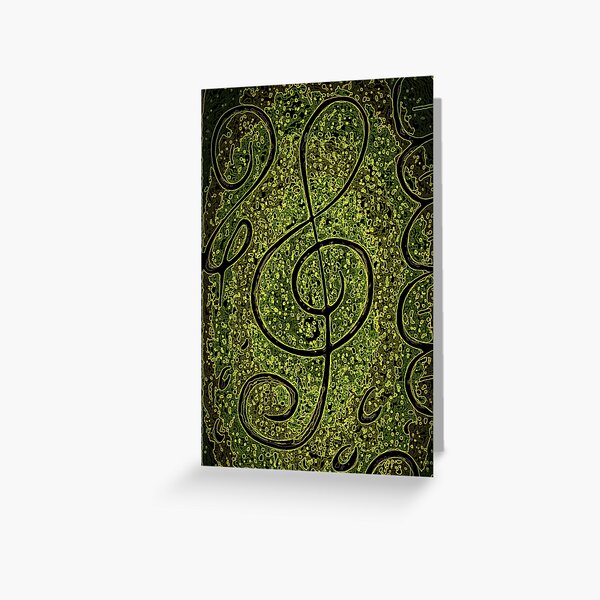 Music Note Greeting Card