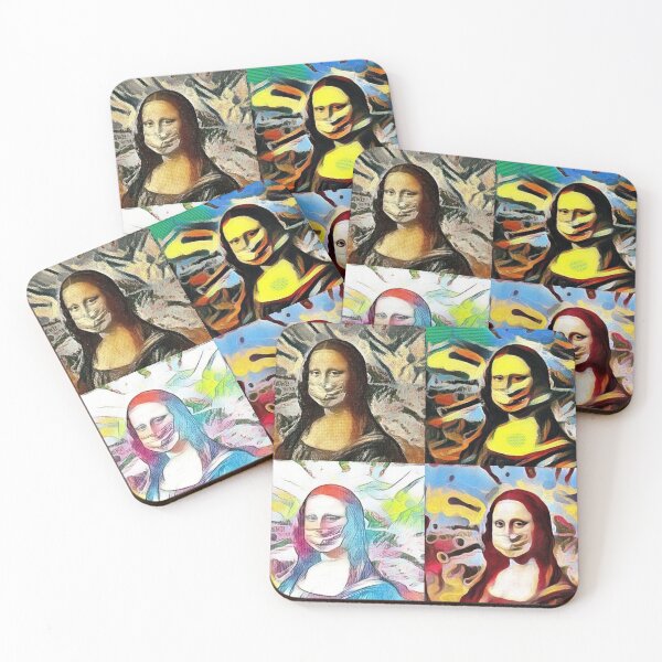 Item preview,  Coronavirus - Mona Lisa Parody designed and sold by BitsndPieces.