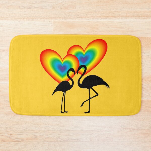 Item preview, A pair of loving flamingos designed and sold by helenkaiy.
