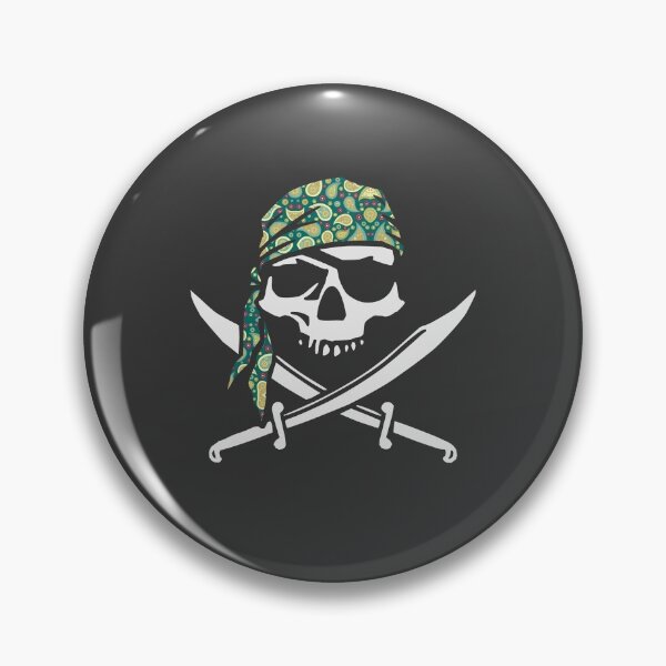 Artikelvorschau, Colourful Skull and Crossbones entworfen und verkauft von WildGeometric.