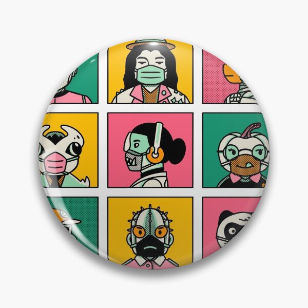 Item preview, Masker Society designed and sold by Gandhi Setyawan.