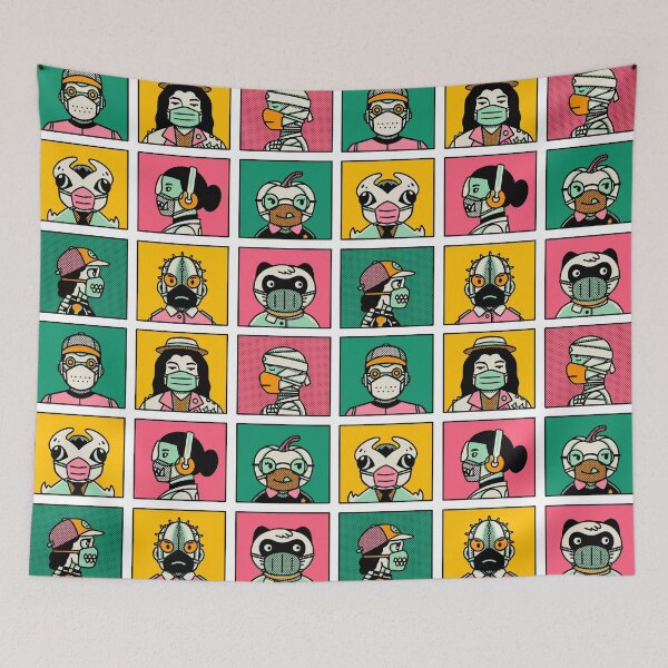 Item preview, Masker Society designed and sold by Gandhi Setyawan.