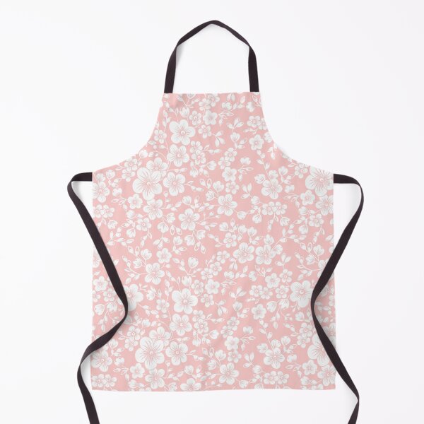 Aperçu de l'œuvre Imprimé floral délicat de fleurs de cerisier rose pêche créée et vendue par cgroenewald.