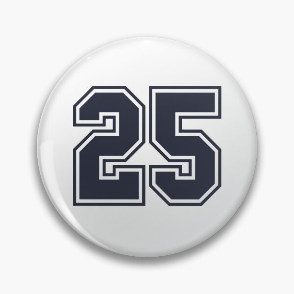 Item preview, 25 Sports Number Twenty-Five designed and sold by HelloFromAja.