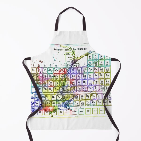Item preview, Colorful Periodic Table Of The Elements  with liquid splatters. designed and sold by etkata4.