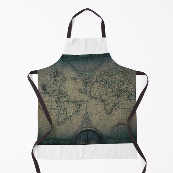 Item preview, Old Map Of The World Grunge blueprint designed and sold by etkata4.