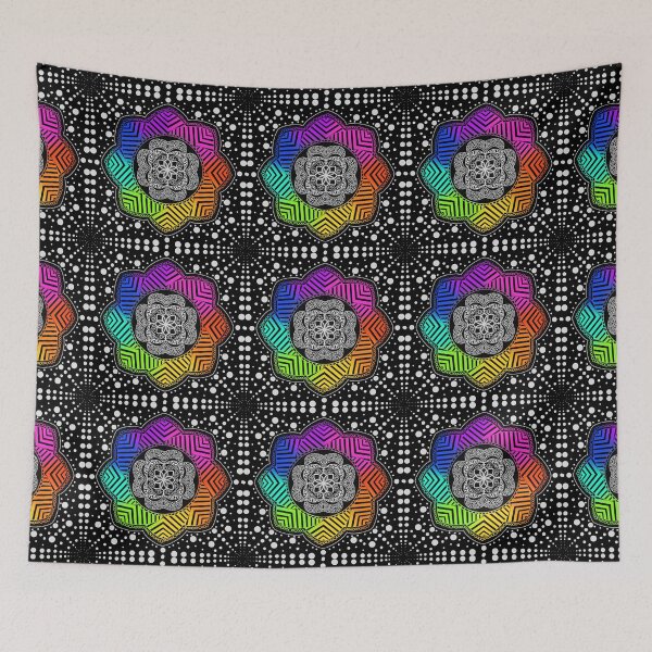 Item preview, Rainbow Mandala designed and sold by DigitalSunshine.