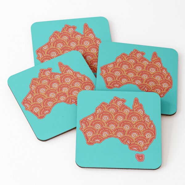 Item preview, Awesome Aboriginal Dot Art  designed and sold by Pris25.