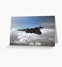Vulcan Airborne Greeting Card