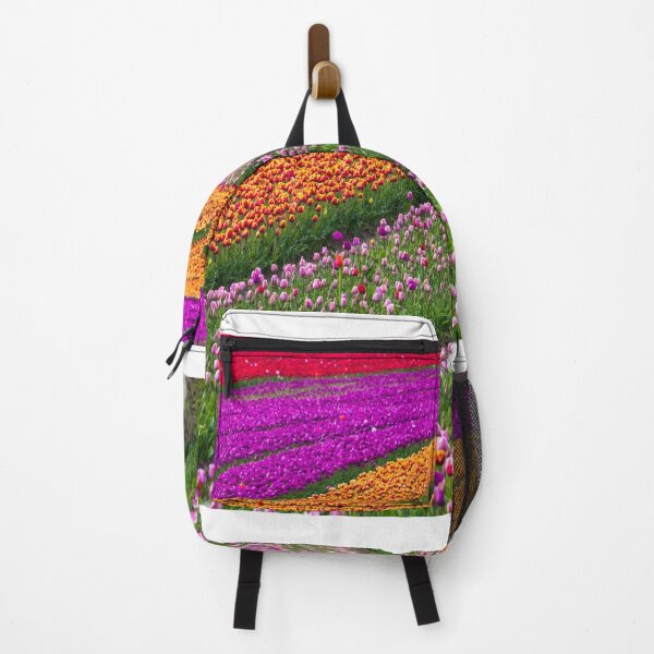 Item preview, Monet Alive-colorful tulip field waves designed and sold by etkata4.
