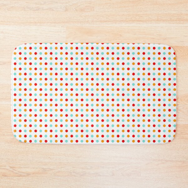 Item preview, Orange polka dot mosaic designed and sold by apicon.