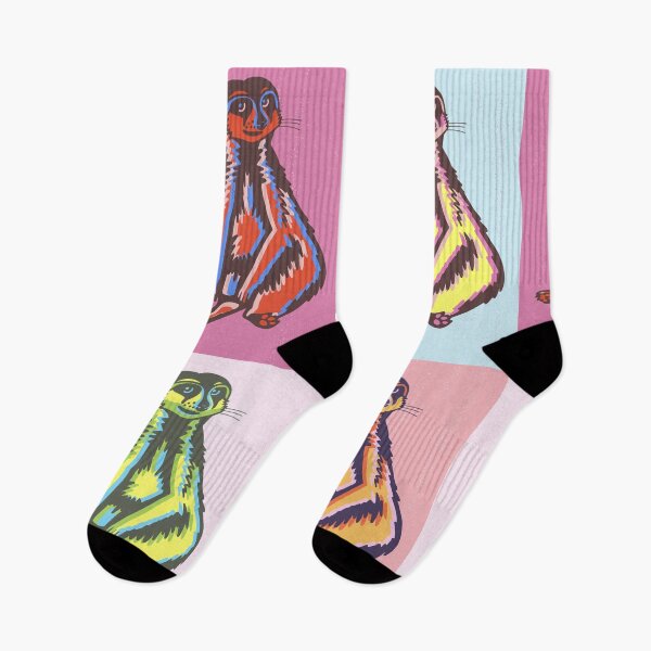 Item preview, Meerkat Pop Art Style designed and sold by okpinsArtDesign.