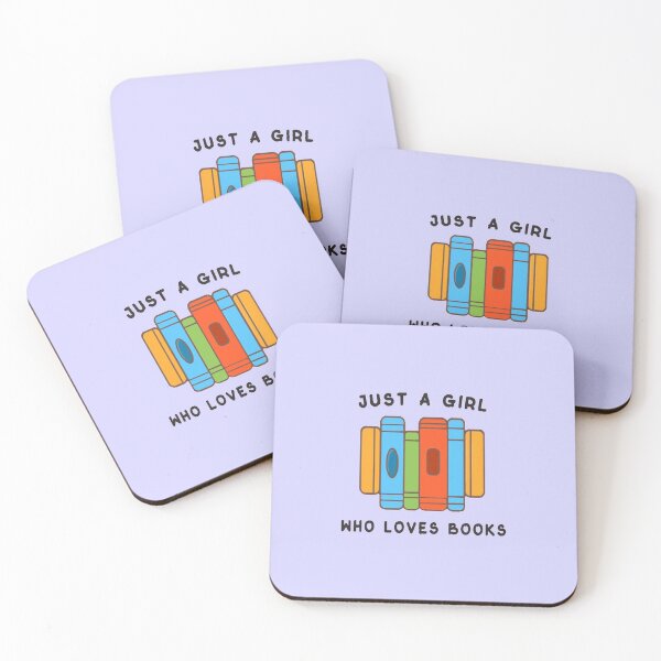 Item preview, Just a Girl Who Loves Books , Book  designed and sold by Mekoooo.