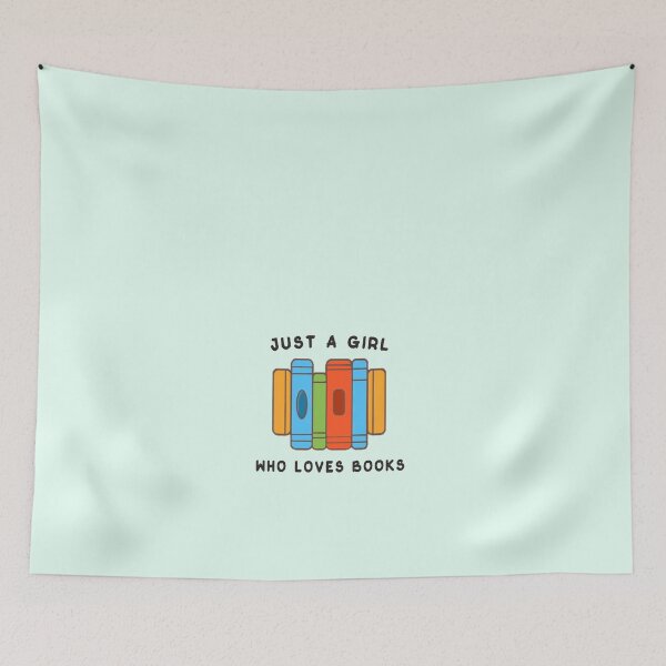 Item preview, Just a Girl Who Loves Books , Book  designed and sold by Mekoooo.