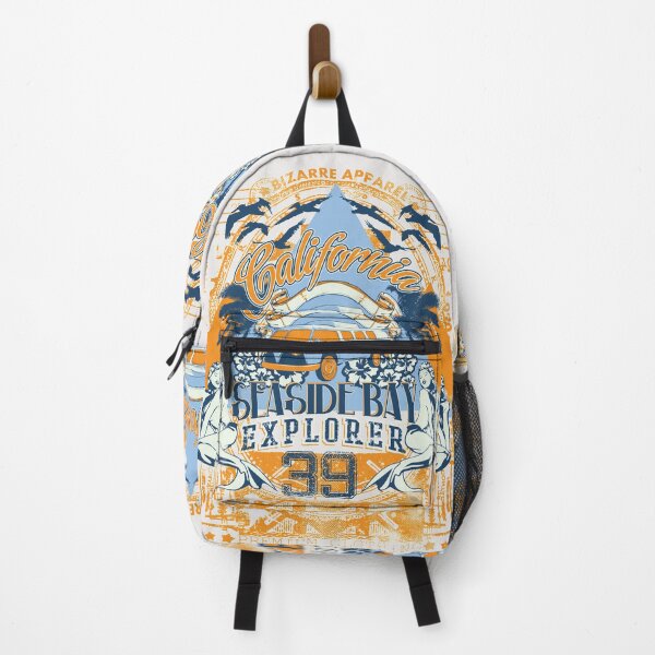 Item preview, Bizzare California Retro Beach Seaside Bay designed and sold by chocob3ar.