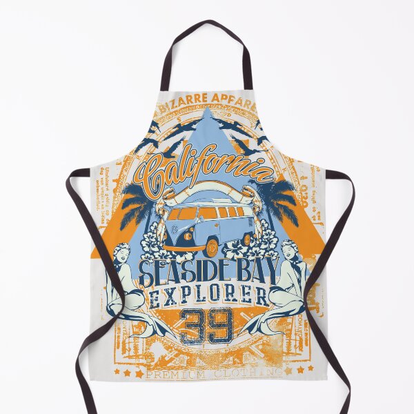 Item preview, Bizzare California Retro Beach Seaside Bay designed and sold by chocob3ar.