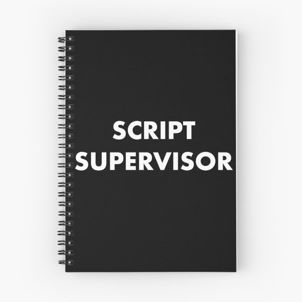 Item preview, SCRIPT SUPERVISOR! Movie Film Crew wear! designed and sold by KateHolderness.