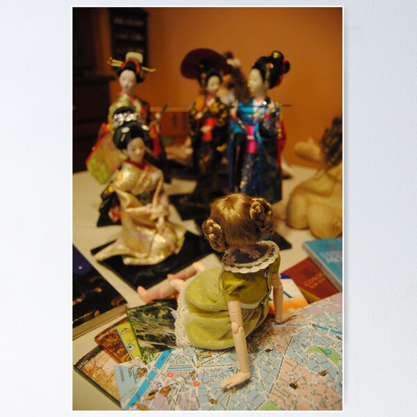 Item preview, Daydreaming of travels to come designed and sold by rosebleue.