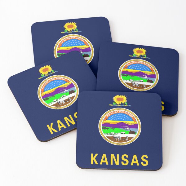 Item preview, Kansas flag designed and sold by Pegasus00.