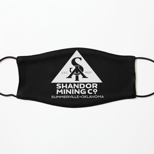 Ivo Shandor Mining Co Summerville Oklahoma Kids Mask