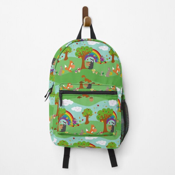 Item preview, Rainbow Autumnal Animals by Bear and Goose designed and sold by bearandgoose.