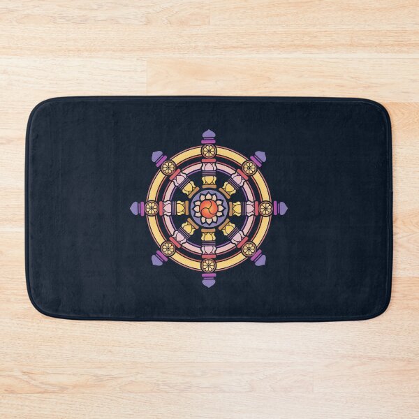 Item preview, Dharma Wheel of Fortune, Buddhism, Auspicious Symbol designed and sold by nitty-gritty.