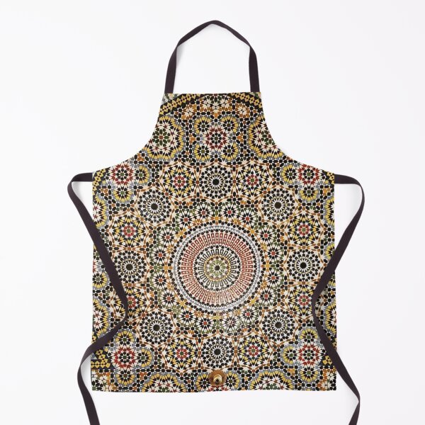 Item preview, zellige moroccan mosaic tilework, traditional moroccan art designed and sold by NoetherSym.