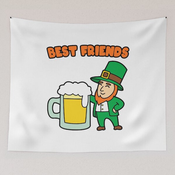 Item preview, Best friends leprechaun and beer designed and sold by nmdesigns1.