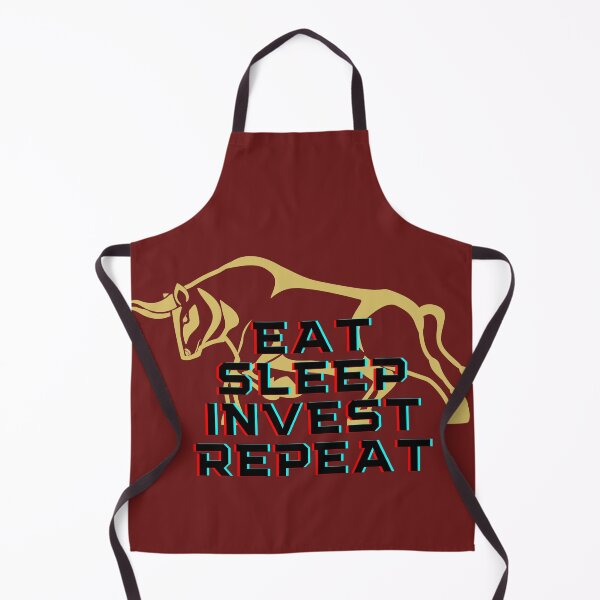 Item preview, EAT SLEEP INVEST REPEAT designed and sold by FourNuns.