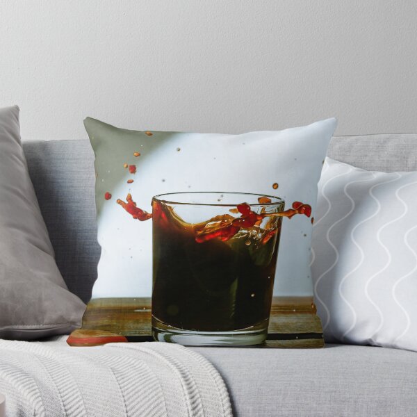 Item preview, drops cocktail Gin Cola frozen drops glass whiskey cola designed and sold by Elena Ermakova.