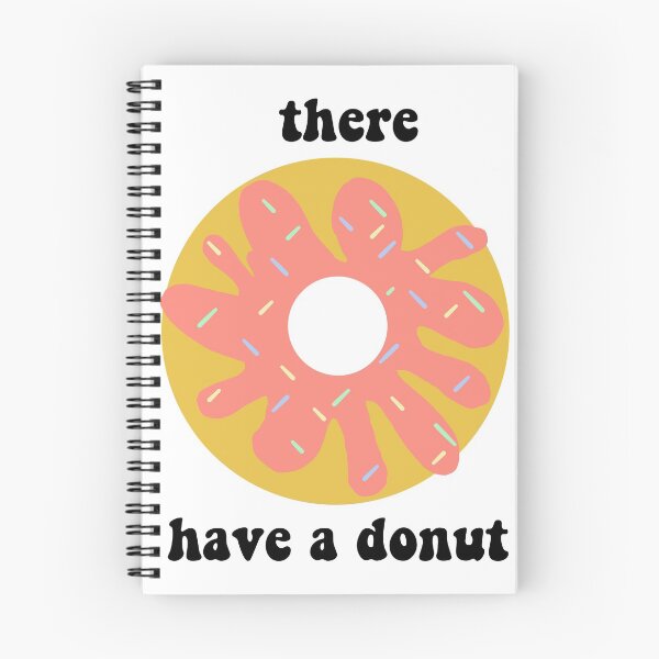 Item preview, cute donut with sprinkles and icing ( there, have a donut ) designed and sold by emaan-seller.