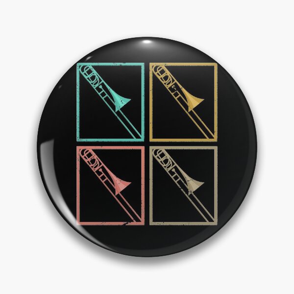 Item preview, Retro trombone designed and sold by bestshirtdesign.
