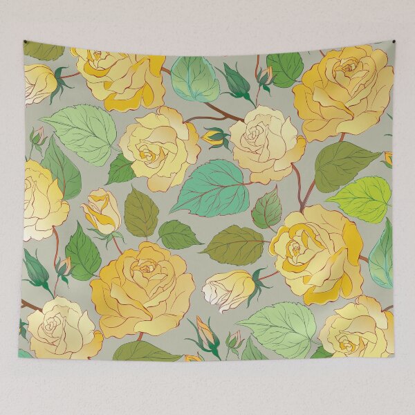 Item preview, Watercolour Yellow Roses XII designed and sold by B & K     Store.