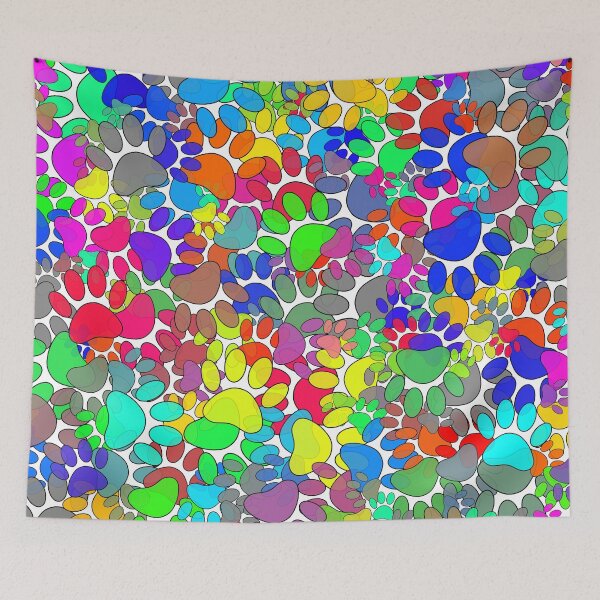 Item preview, Lots Of Dog Paw Prints All Over designed and sold by Almdrs.