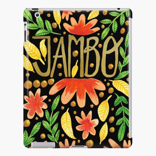 Jambo Everyone - Africa Swahili Quote iPad Snap Case