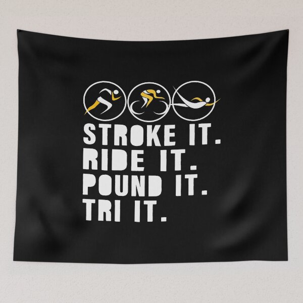 Item preview, Triathlon - Swim, Bike, Run Triathlete designed and sold by SmartStyle.