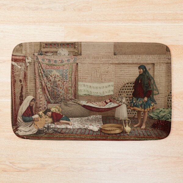 Item preview, Old Photo of the Persian family designed and sold by ganje.
