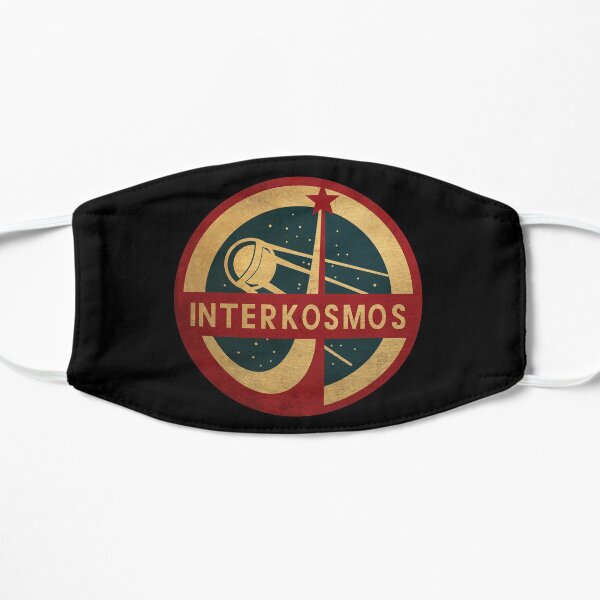 Vintage Interkosmos space program Sputnik Satellite Flat Mask