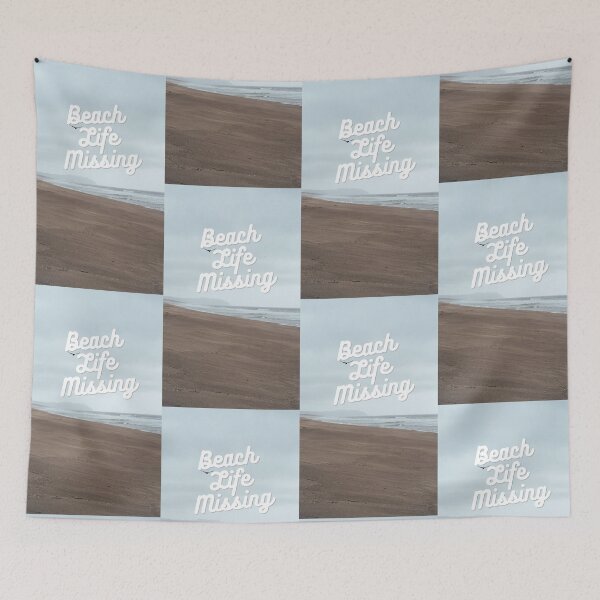 Item preview, Beach Life Missing Quote designed and sold by Aldvin Gomes.