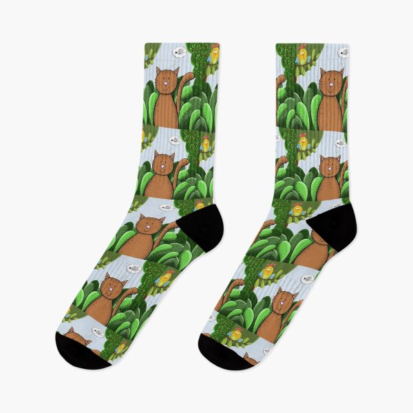 Item preview, Cat in jungle designed and sold by KateCrafts.