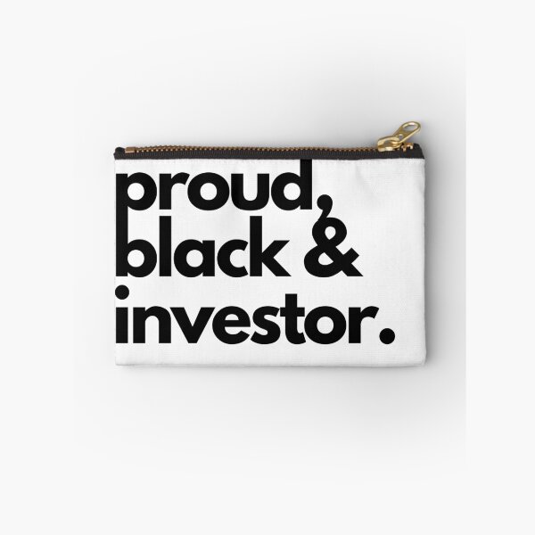 Item preview, Proud Black Investor designed and sold by FourNuns.